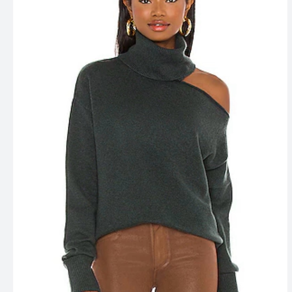 PAIGE Dark Spruce Raundi Sweater